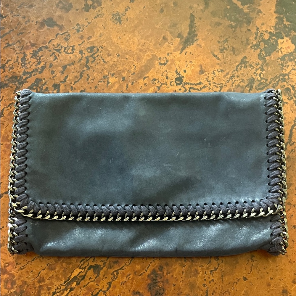Stella McCartney Blue and Silver Bag